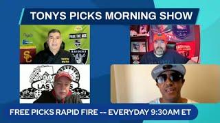 Live NFL NBA NHL NCAAB Picks Tonys Picks Morning Show 11-25-2024
