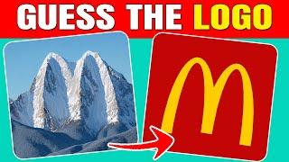 Guess the Hidden LOGO by ILLUSION  Easy, Medium, Hard levels| Logo Quiz | Squint Your Eyes