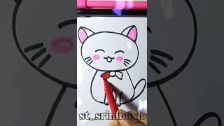  How to draw a cat: Tips that make it easy!  #youtubevideo #viralshorts #art