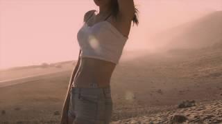 Lena Anderson walk on beach