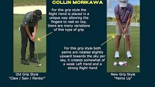 2023 Collin Morikawa New Putting Grip Style Showing Promise