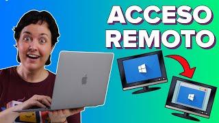 Cómo tener ACCESO REMOTO a un PC (muy fácil!!)