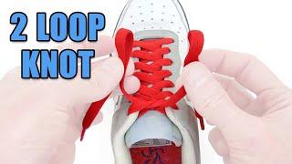 Two Loop Shoelace Knot – Professor Shoelace