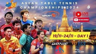 [  LIVE  ]  ASEAN TABLE TENNIS CHAMPIONSHIPS 2024 - DAY 6 - FINAL