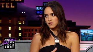 Adria Arjona Drank Tequila for Wedding Nerves