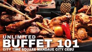 Cebu's Popular All You Can Eat Dining‼️Food Tour at BUFFET 101 City Time Square Mandaue City