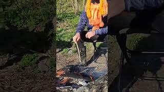 Викинг у костра #викинг
