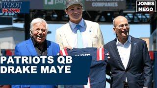 Patriots Quarterback Drake Maye makes his first WEEI appearance!