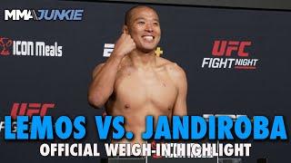Complete Weigh-In Highlight, One Fight Removed For Medical Issue I UFC on ESPN 60