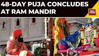 48-Day 'Mandala Puja' Concludes With Abhishek Ceremony At Ayodhya's Ram Temple