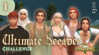 Sims 4 Ultimate Decades Challenge - Y.1300  - A Cursed Beginning