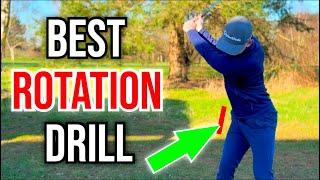 The Best ROTATION DRILL For Your Backswing