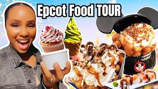 Top 5 BEST Restaurants in EPCOT 2024!   (Disney Food Tour)