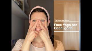 Occhi gonfi Yoga Facciale