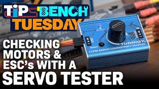 HobbyKing's Tips Bench Tuesday - Checking Motors & ESCs with a Servo Tester