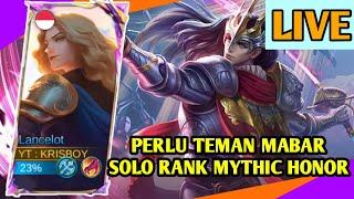 | BUTUH TEMAN MABAR!!!!! SOLO RANK MOBILE LEGENDS LANCELOT ONLY |