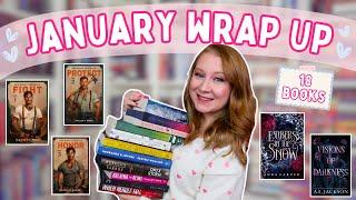 all the books i read in January  | January Reading Wrap Up