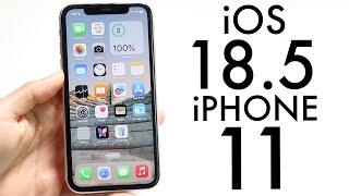 iOS 18.5 On iPhone 11! (Review)