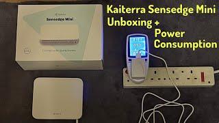 Kaiterra Sensedge Mini Air Quality Sensor Unboxing and Power Consumption