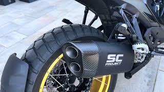 BMW R1300GS SC-PROJEKT auspuff + sound