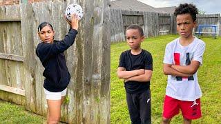 BOY IGNORES BIG SISTER TO HANG WITH HIS FRIEND. WHAT HAPPEN IS SHOCKING!!!