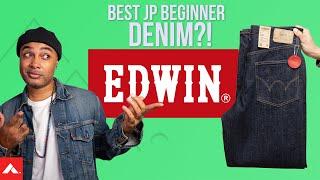 The BEST Beginner Japanese Denim Brand?! | EDWIN Review