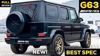 2025 MERCEDES-AMG G63 Performance: The BEST SPEC is BLACK MAGNO & GOLD! Full Review