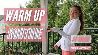 Warm up routine for SAFE & EFFECTIVE workouts!