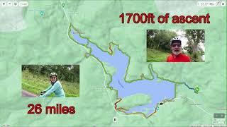 Cycle ride around Kielder Water - August 2022