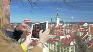 People Taking Top View Photos Of Historic City Of - Stock Footage | VideoHive 14141414