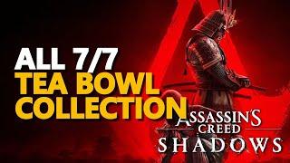 All Tea Bowl Collection Assassin's Creed Shadows