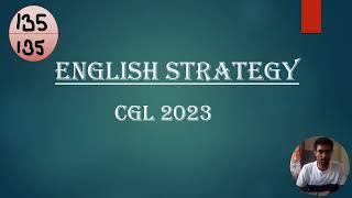 English Strategy for SSC CGL 2023 ( Score 125++) #ssc #cgl2023