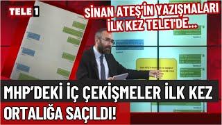 Sinan Ateş cinayetinin siyasi olduğunu gösteren o mesajlar ilk kez TELE1'de...