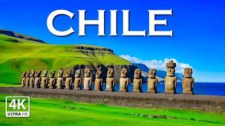 Chile 4K - Relaxation Film - Meditation Relaxing Music - Nature Soundscape