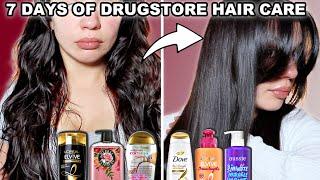 I Used Drugstore Hair Products for 7 Days… And the Results SHOCKED Me!