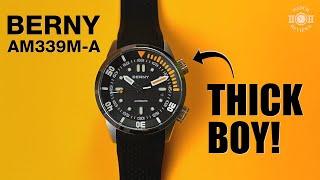 'THICK BOY' dive watch | Berny AM339M-A review