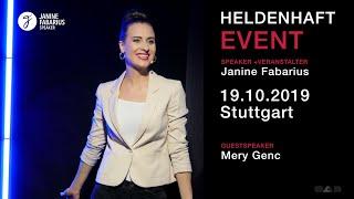 NEU! Heldenhaft Event mit Speaker Janine Fabarius mit Mery Genc in Stuttgart