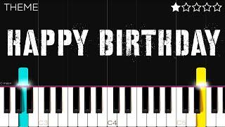 Happy Birthday To You | EASY Piano Tutorial