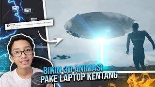 Gua Bikin 3D Animation ini Tapi Pake LAPTOP KENTANG!! Apakah Bisa??