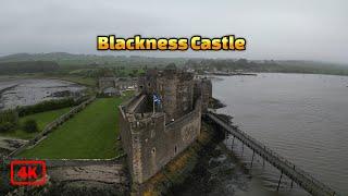 Blackness Castle Scotland Walkthrough + Drone