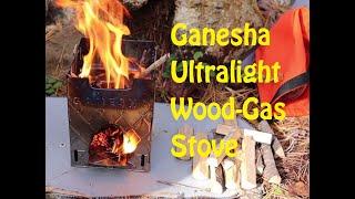 Ganesha Ultralight Wood Gas Stove - Not What I Expected