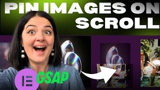 GSAP IMAGE & VIDEO SMOOTH SCROLL TRIGGER WITH LENIS -  Elementor Wordpress Tutorial Flex Container