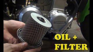 Kawasaki Z 1300 Oil and filter change