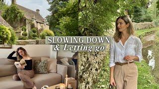 How to Slow Down and Let Go: Life Lessons from Autumn  Slow Living in English Countryside FALL Vlog