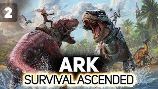 Учимся приручать динозавров  Ark: Survival Ascended [PC 2023] #2