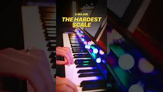 C major. The hardest scale! Piano practice #piano #pianopractice #daniellearnspiano #easypiano