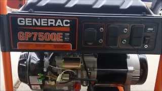 Generac GP7500E Consumer Review - The Good, The Bad, and The Ugly