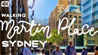 [4K] Sydney Walk through Martin Place on a Melbourne Cup Tuesday afternoon