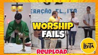 TOP 10 - WORSHIP FAILS #23 - TENTE NÃO RIR
