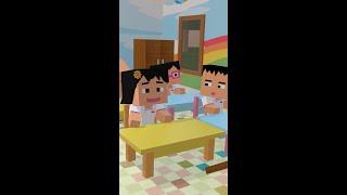 animasi sekolah minecraft lucu juniko